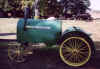 An attractive copy of a John Deere tractor.