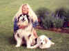 Hunter, Nanook and owner in North Dakota.