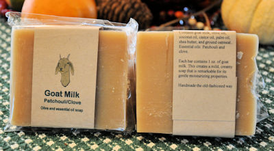 Goat's Milk handmade soap.