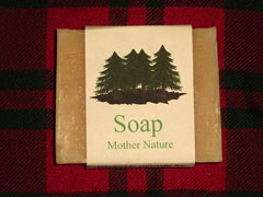 Mother Nature soap is good for relieving stress.